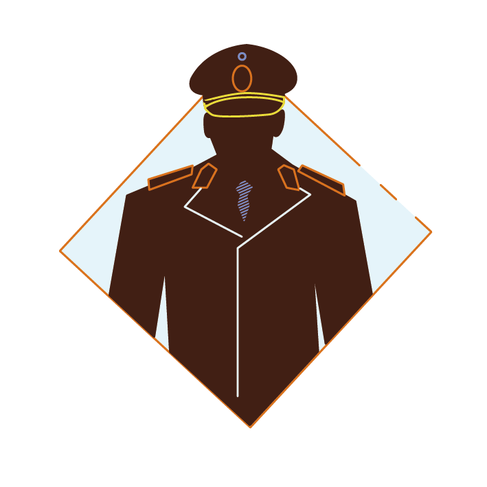 Silueta de Alfredo Stroessner